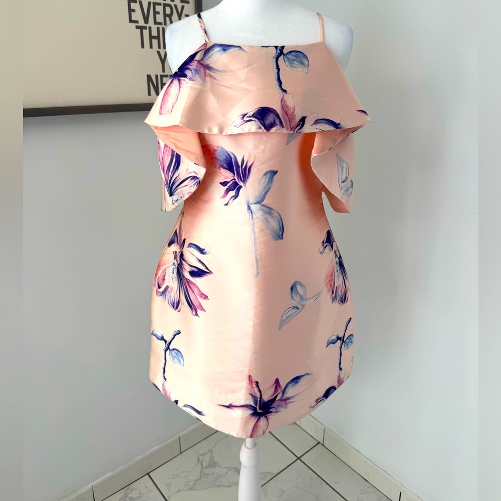 NWT Ark & Co. Pink Floral Dress Size M
